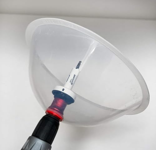 Disston E0215000 Blu-Mol RemGrit Collapsible Hole Saw Accessories Dust Bowl, for Installing Recessed Lights and Works With All Hole Saws