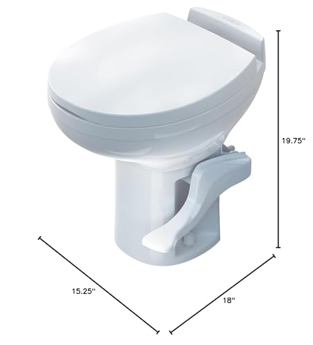 Aqua-Magic Residence RV toilet / High Profile / White - Thetford 42169