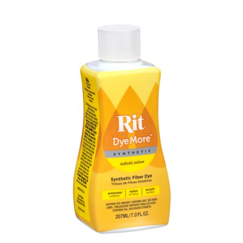 Rit DyeMore Liquid Dye, Daffodil Yellow 7 Fl Oz (Pack of 1)