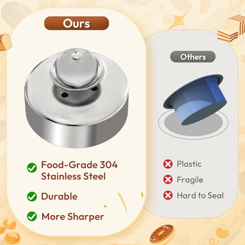 Sandwich Cutter, Sandwich Cutter and Sealer, Sandwich Maker, Peanut Butter and Jelly Sandwiches Tool/PBJ Cutter, Sandwich Maker for Kids, for Thanksgiving/Christmas Day