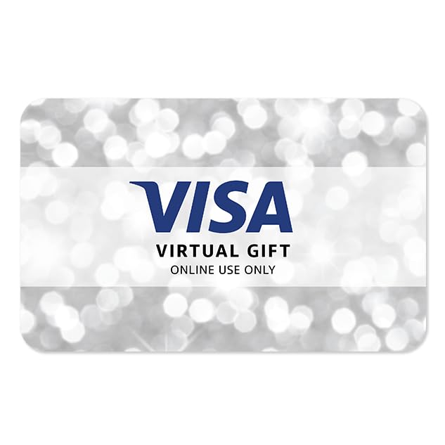 Visa Virtual $100 eGift Card (plus $5.95 Purchase Fee) - For Online Use Only