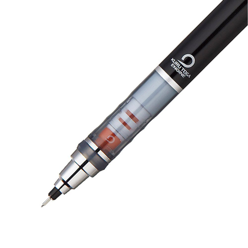 Uni Kurutoga Mechanical Pencil Standard, 0.5mm, Black (M54501P.24)