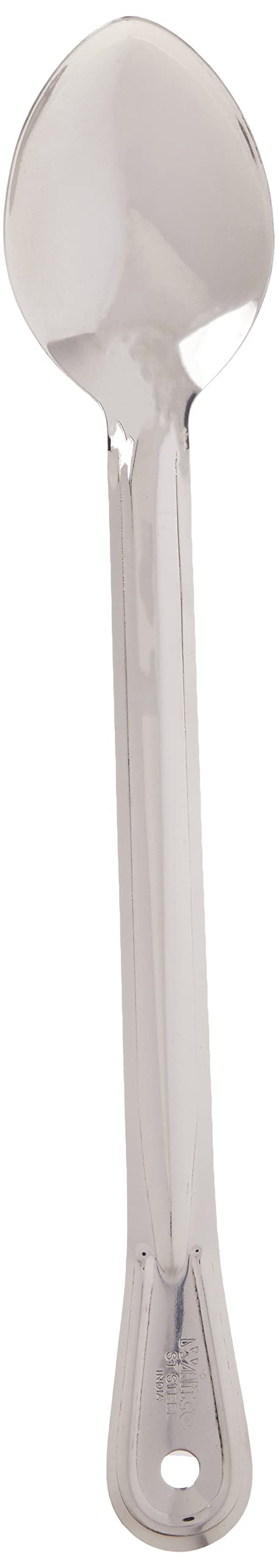 Winco Stainless Steel Basting Spoon, Solid, 15", 1.2mm