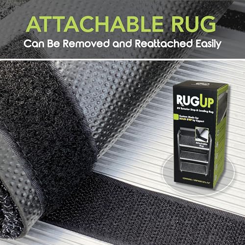 Trailersphere RUGUP RV Non-Slip Step Rugs for Lippert and MORryde Steps (2 Pack)