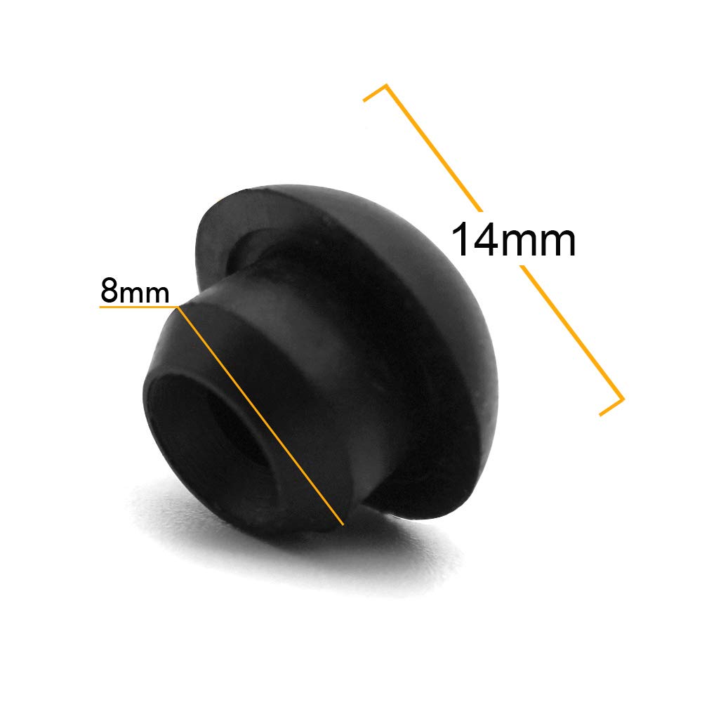 Befantasway Bottle Jack Floor Jack Oil Filler Plug Bung Horizontal Jack Hydraulic Top Pressure Rod for Oil Reservoir 8mm (6)