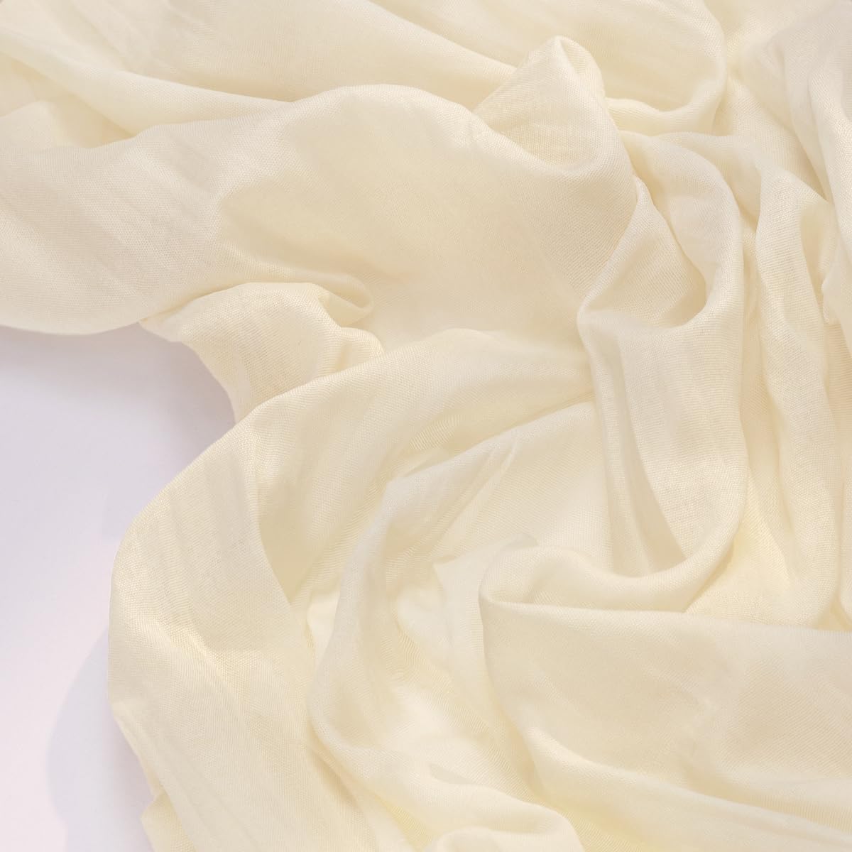 Socomi Beige Fall Thanksgiving Cheesecloth Table Runner Boho Rustic Gauze 120 inch 10FT Cheese Cloth Runner for Wedding Party Baby Shower Birthday Home Decor Holiday Decorations