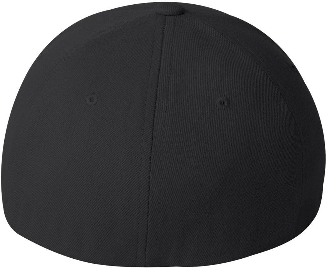 Flexfit mens Flexfit Wool Blend Hat, Black, Small-Medium US