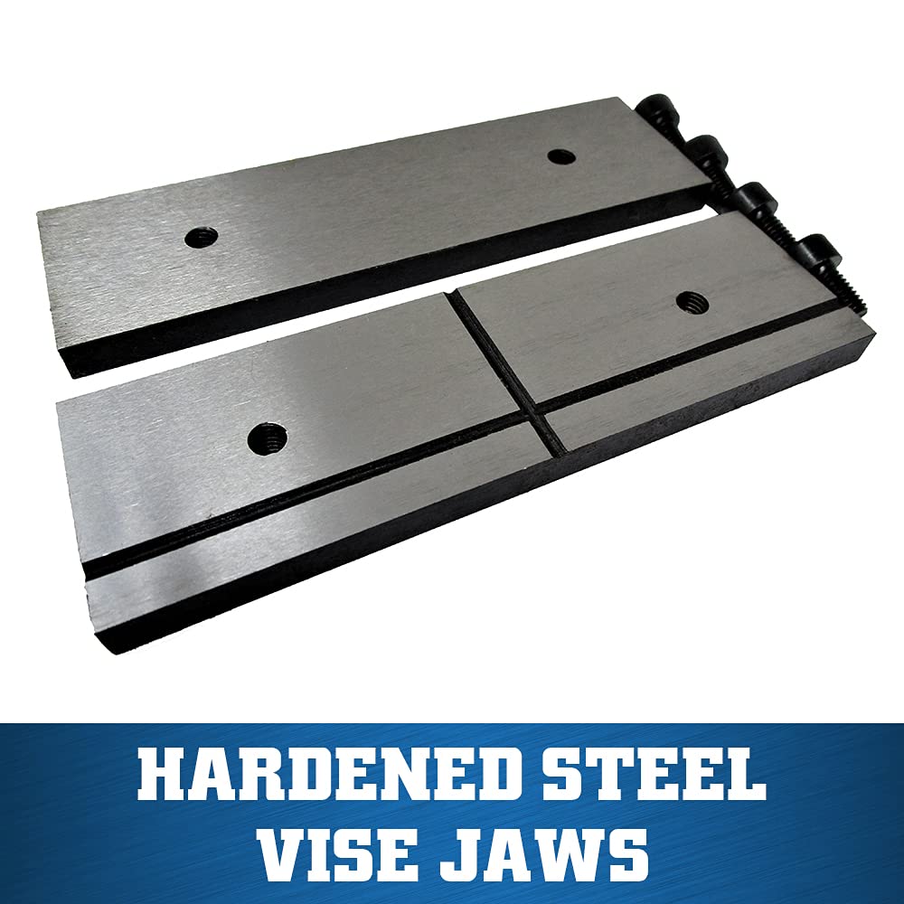 Wilton Low-Profile Drill Press Vise, 6" Jaw Width, 6" Jaw Opening, 2" Jaw Depth (Model LP6)