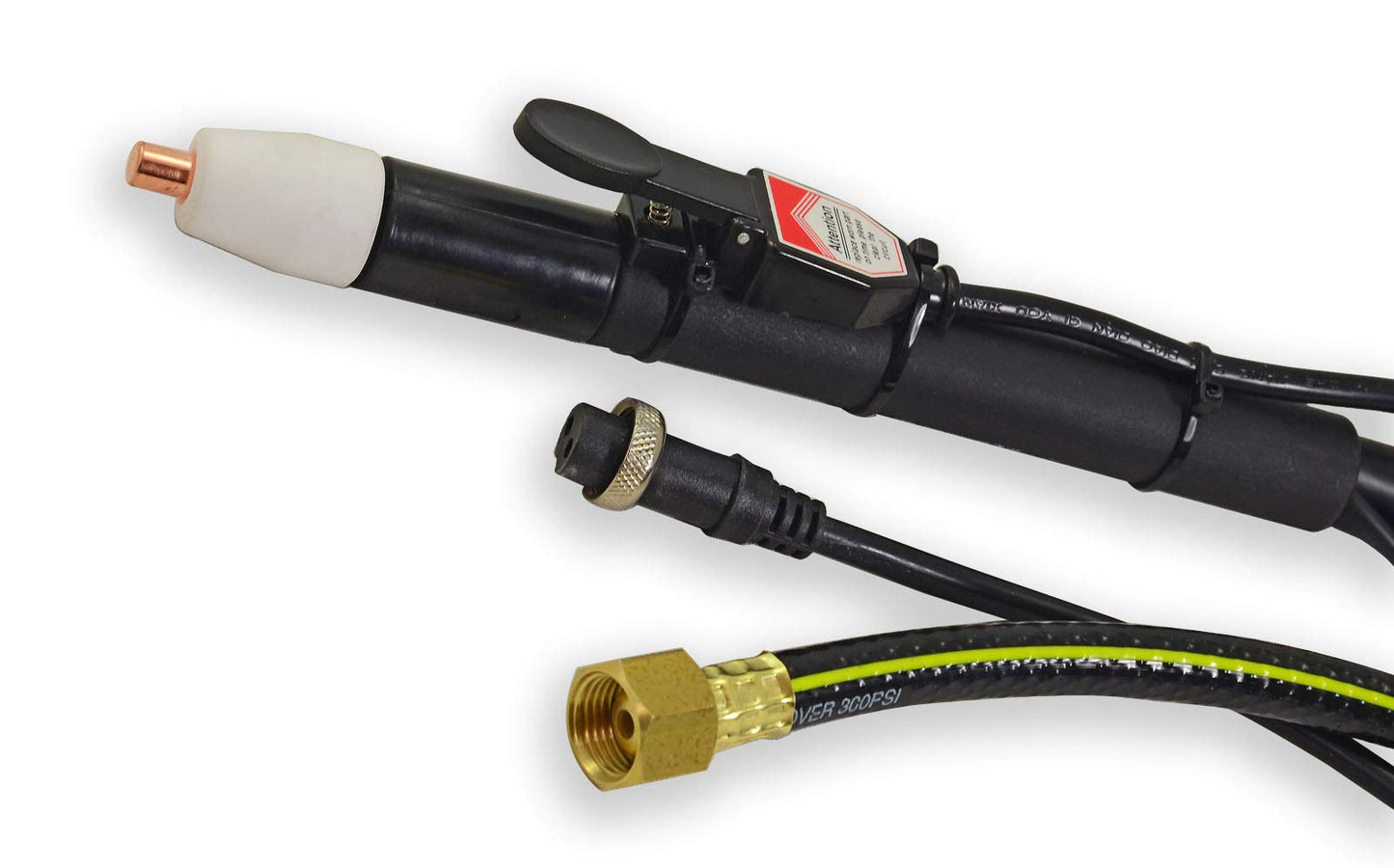 RIVERWELD PT-31 LG-40 Plasma Cutter Torch Completed Straight Pencil 0º Machine Head Body 20073 for CUT50D CUT-50 CT-312 CUT40 Plasma Cutter Length 16 Feet 5 Meters