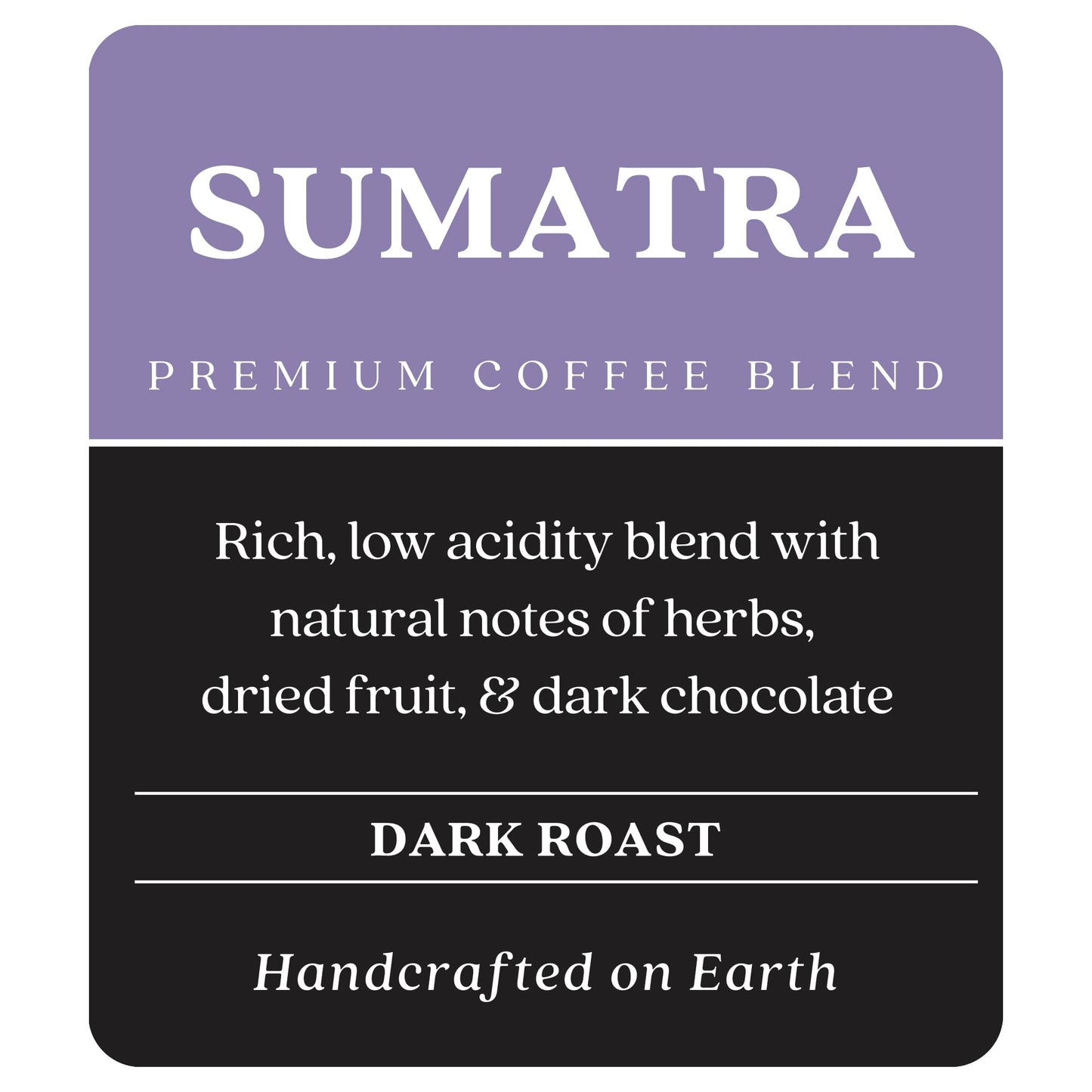 Copper Moon Dark Roast Whole Bean Coffee, Sumatra Blend, 2 Lb