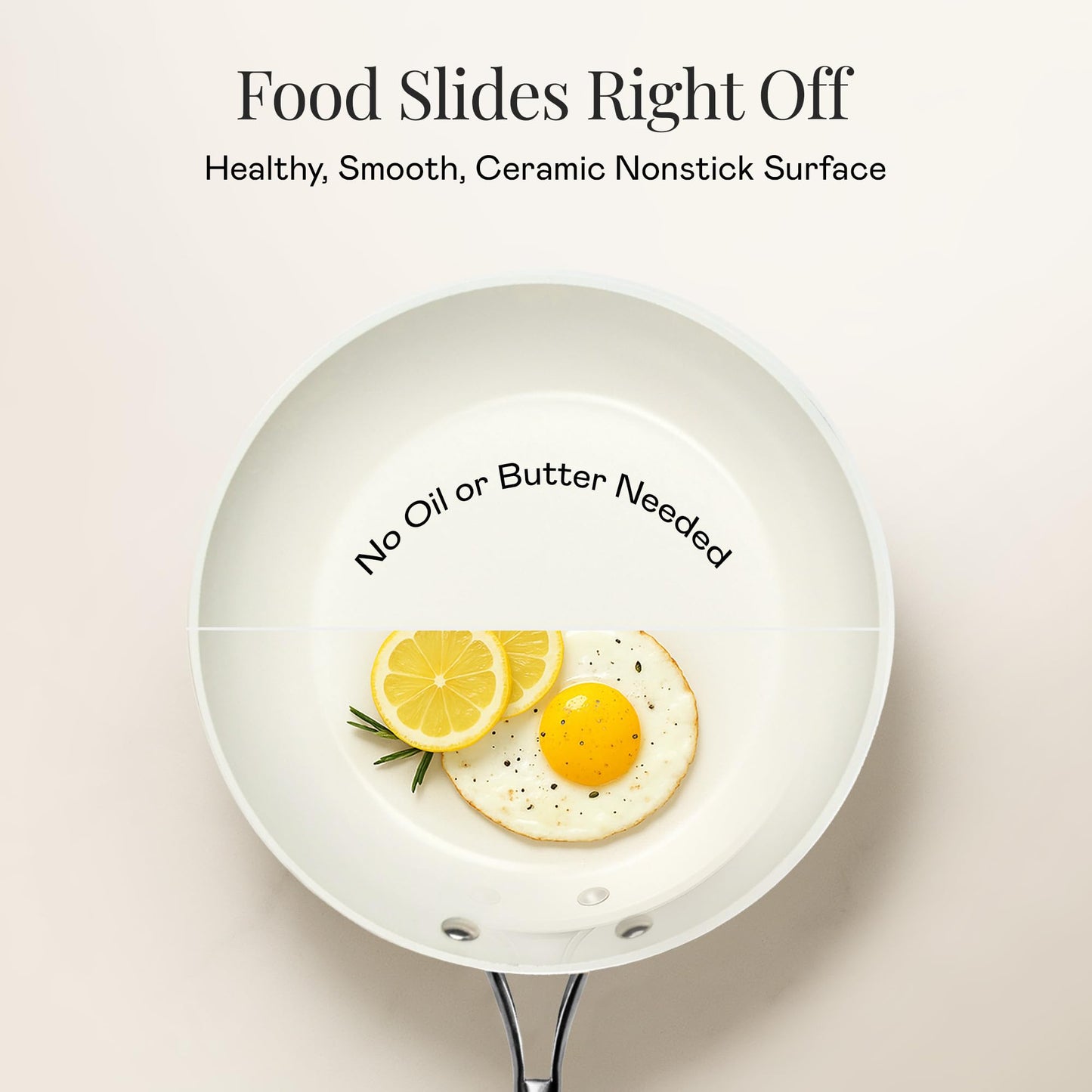 GOTHAM STEEL 14 Inch Frying Pan, Extra Large Frying Pan Skillet for Family Cooking, Non Toxic Ceramic Nonstick Coating PFOA PFOS Free, Ergonomic Stay Cool Handle, Oven and Diswasher Safe