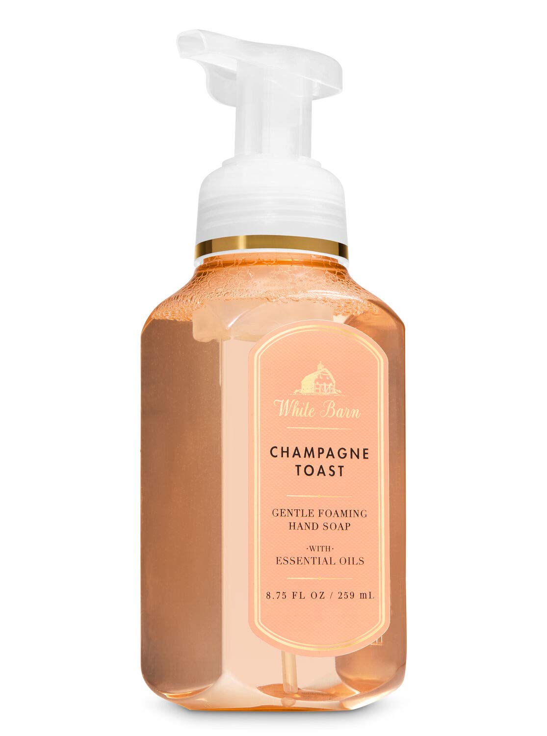 Bath & Body Works Bath and Body Works CHAMPAGNE TOAST Gentle Foaming Hand Soap 8.75 Fluid Ounce, 2019 Limited Edition