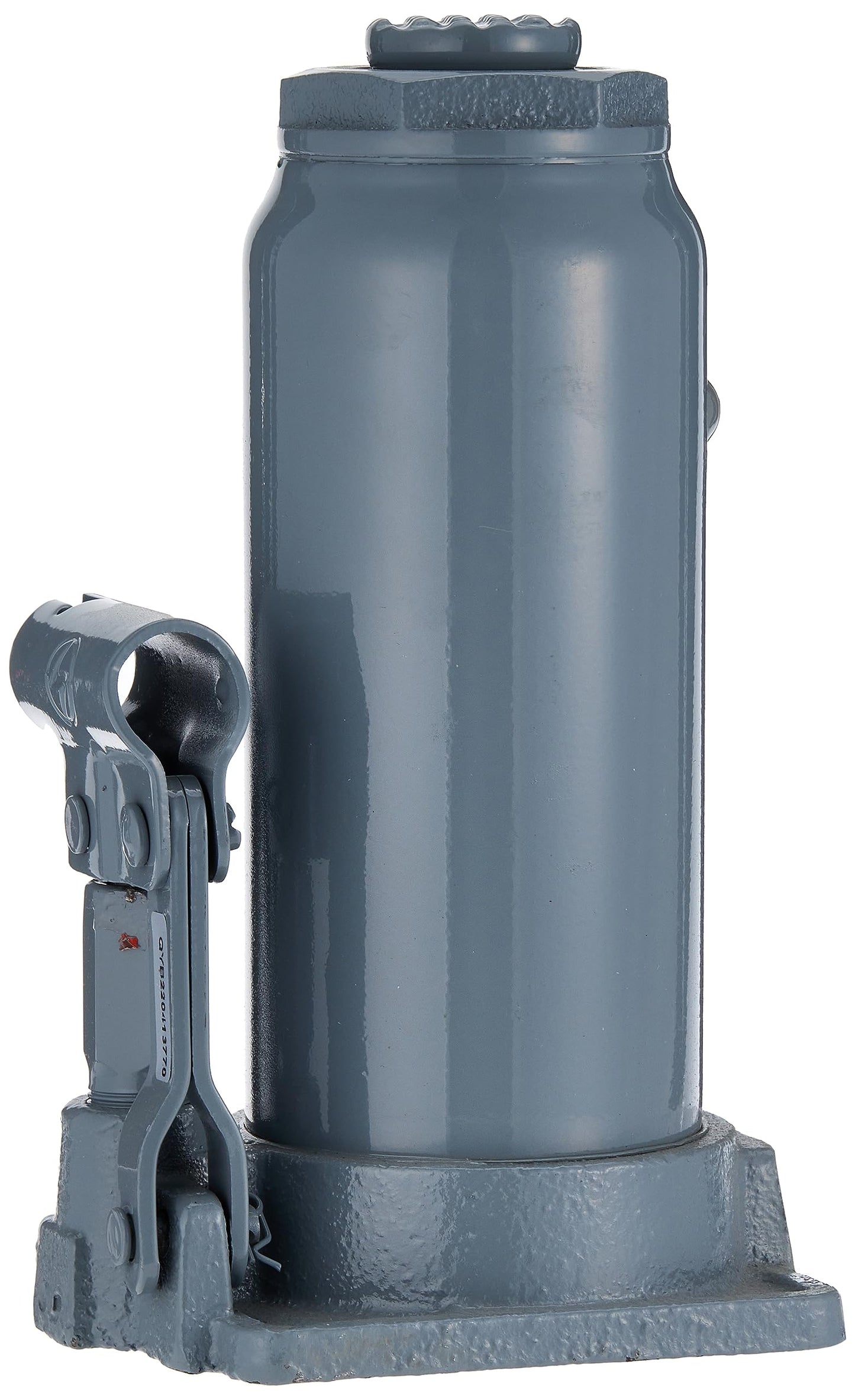 Pro-Lift B-012D Grey Hydraulic Bottle Jack - 12 Ton Capacity