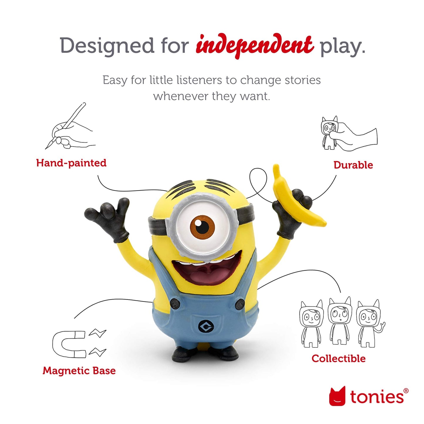 Tonies Minions Audio Toy Figurine from Despicable Me