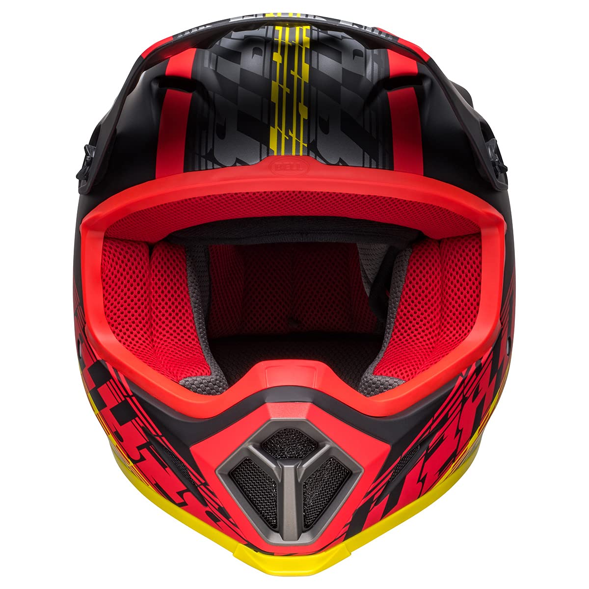 Bell MX-9 MIPS Dirt Helmet (Offset Matte Black/Red - 2X-Large)
