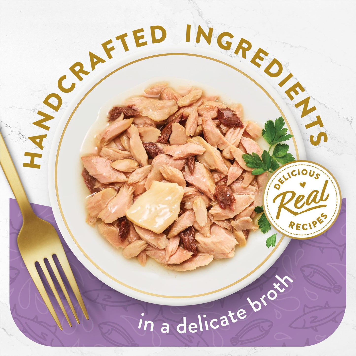 Purina Fancy Feast Appetizers Lickable Grain Free Wet Cat Food Topper Skipjack Tuna Appetizer with Sole - (Pack of 10) 1.1 oz. Trays