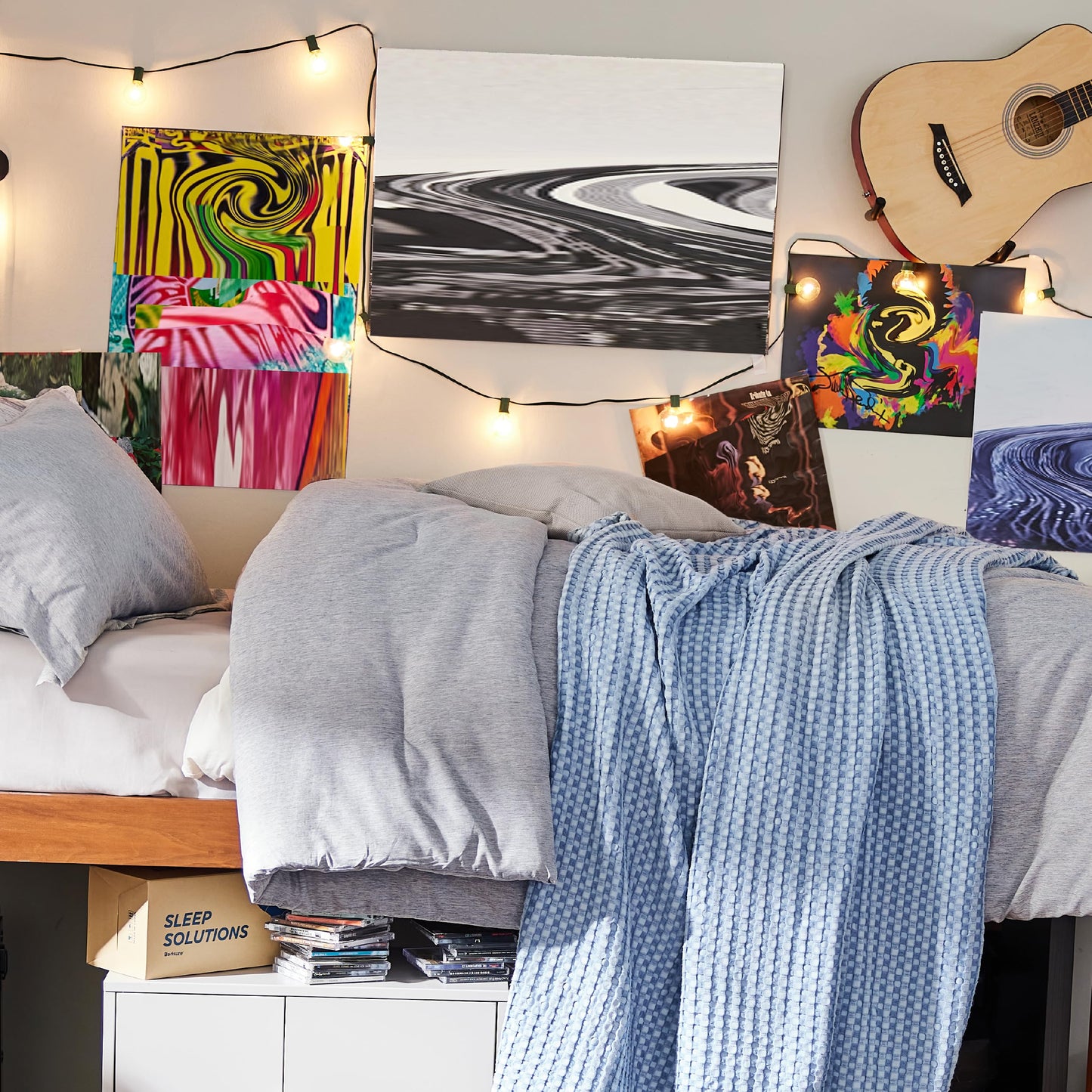 Bedsure Twin/Twin XL Comforter Set - Grey Soft Bedding for All Seasons, Cationic Dyed Bed Set, 2 Pieces, 1 Twin Size Comforter (68"x88") and 1 Pillow Sham (20"x26"+2")