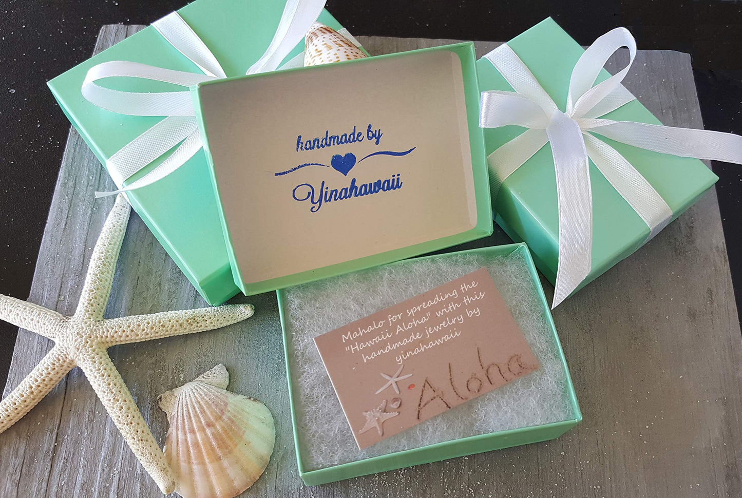 Yinahawaii Handmade Sea Glass Necklace, Wire Heart Necklace, Charm and Pearl Necklace, Sea Glass Jewelry Birthday Gift For Women (Moonstone - June)