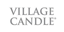 Village Candle Beachside Large Glass Apothecary Jar Scented Candle, 21.25 oz, Light Blue