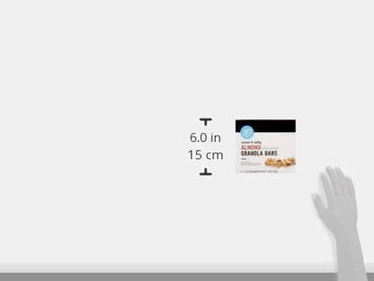 Amazon Brand - Happy Belly Sweet & Salty, Almond Granola Bars, 1.2 Oz, 6 Count