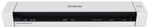 Brother Mobile Color Page Scanner, DS-620, Fast Scanning Speeds, Compact and Lightweight, Compatible with BR-Receipts, Black