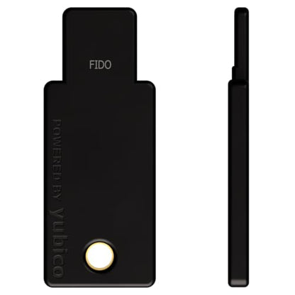 Yubico - Security Key NFC - Basic Compatibility - Multi-factor authentication (MFA) Security Key, Connect via USB-A or NFC, FIDO Certified