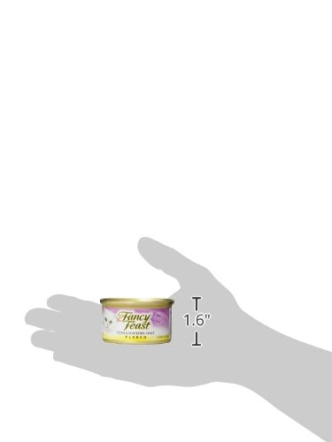Purina Fancy Feast Wet Cat Food Flaked Tuna and Mackerel Feast - (Pack of 24) 3 oz. Cans
