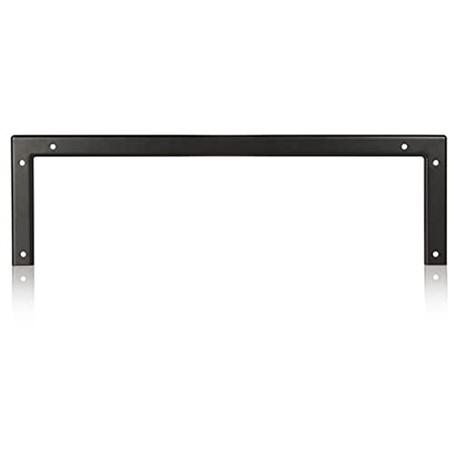 StarTech.com 4U Wall Mount Patch Panel Bracket - 19 inch Steel Vertical Mounting Rack for Network and Data Equipment, TAA (RK419WALLV)