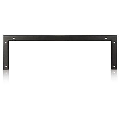 StarTech.com 4U Wall Mount Patch Panel Bracket - 19 inch Steel Vertical Mounting Rack for Network and Data Equipment, TAA (RK419WALLV)