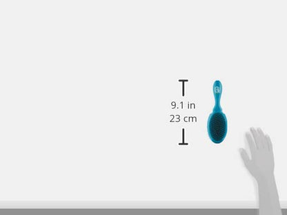 Wet Brush Ultimate Dual-Sided Detangling Brush - Ultra Soft IntelliFlex Bristles, Removes Loose Hair & Dirt for Dogs, Cats, Rabbits - Teal