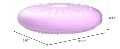 Tumaz Wobble Cushion - Wiggle Seat to Improve Sitting Posture & Stay Focused for Sensory Kids, Balance Disc to Relief Back Pain & Core Strength & Flexible Seating [Extra Thick, Pump Included]