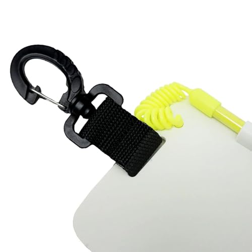 Scuba Choice 6" x 4" Diving Slate with Clip & Graphite Pencil – Waterproof Reusable Underwater Writing Pad for Scuba Diving, Snorkeling, Freediving and Diving Lessons