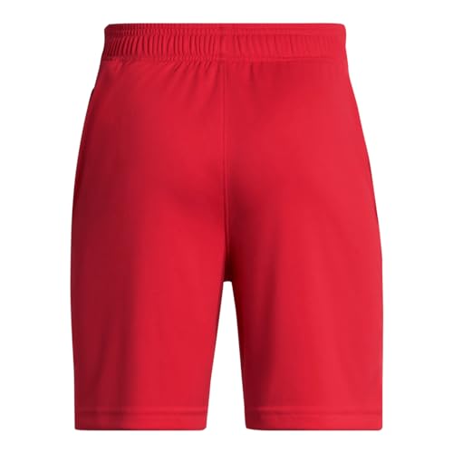 Under Armour Boys Tech Logo Shorts, (600) Red / / White, Large