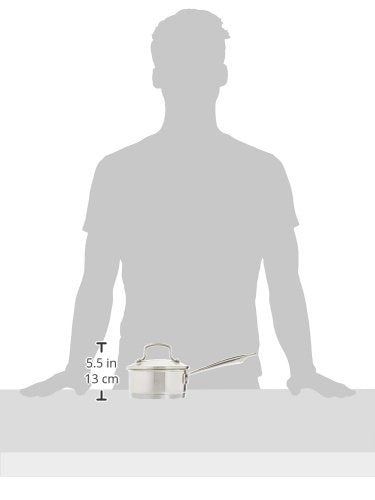 Cuisinart 8919-14 Professional Series 1-Quart Saucepan with Cover, Stainless Steel, Mirror Finish