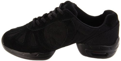 SANSHA Unisex Adult Sneaker,Ballet Dance Shoes, Black, 7 Sansha 6 M US Women s