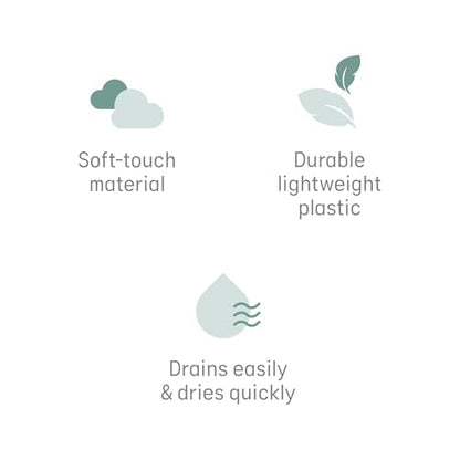 Angelcare Baby Bath Support (Gray) | Ideal for Babies Less Than 6 Months Old