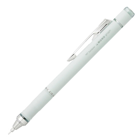 Tombow Mechanical Pencil, 0.5mm, MONO Monograph Grip (Soft Fit Grip for Anti-Fatigue), Ivory DPA-151B