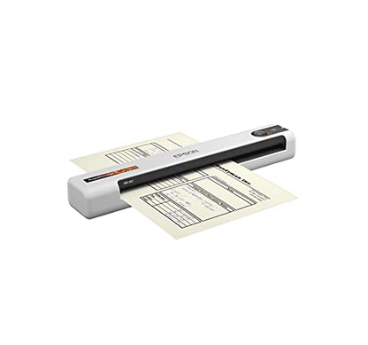 Epson RapidReceipt RR-60 Mobile Color Receipt & Document Scanner with ScanSmart AI PRO Receipt Management & PDF Software for PC & Mac