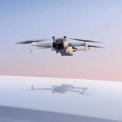 DJI Mini 3 Fly More Combo (DJI RC), Drones with Camera for Adults 4K, 3 Batteries for 114-min Flight Time, Vertical Shooting, 32800ft (10km) Video Transmission, Lightweight Mini Drone for Beginners