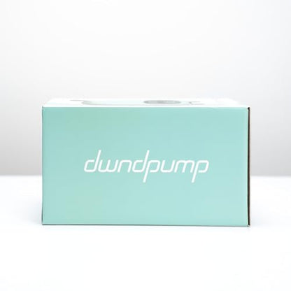 dwndpump Electric Paddle Board Pump, Rechargeable 20 PSI SUP Pump, Dual-Stage Inflation and Deflation Sup Air Pump, Portable Electric Pump for Kayaks, Wind Wings, SUPs (with 7 Valve Adapters)