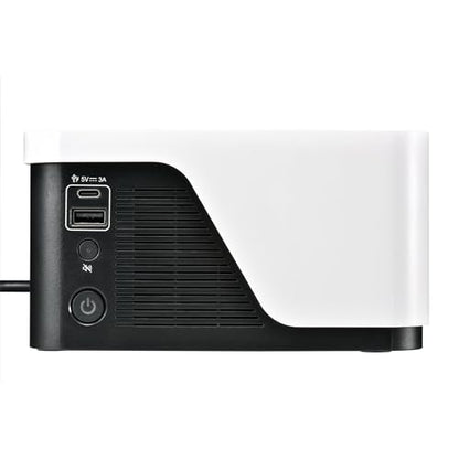 APC UPS Battery Backup & Surge Protector, 500VA UPS with 4 Backup Battery Outlets, Type C USB Charging, BE500G3 Back-UPS