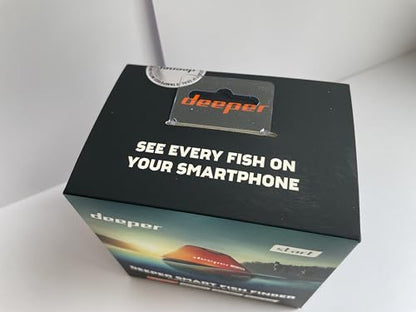 Deeper Start Fish Finder - Portable and Depth Finder for Recreational Fishing from Dock, Shore, Bank or Kayak | Castable Deeper Smart Sonar with Free User Friendly App