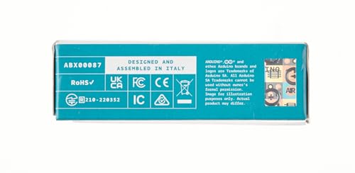 Arduino UNO R4 WiFi [ABX00087] – Renesas RA4M1 + ESP32-S3, Wi-Fi, Bluetooth, USB-C, CAN, 12-bit DAC, OP AMP, Qwiic Connector, 12x8 LED Matrix for Advanced IoT & Embedded Projects