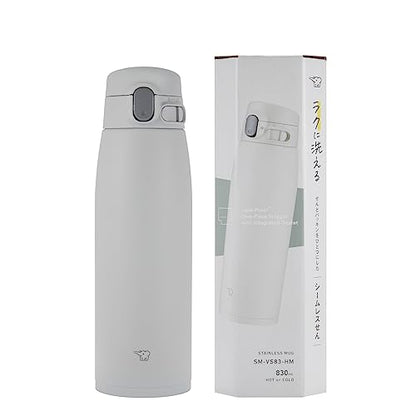 Zojirushi SM-VS83HM Vacuum Bottle 28 ounce Matte Gray