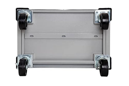 Seville Classics UltraHD Heavy Duty Rolling Cabinet Workbench Table w/Solid Wood Top, Workstation for Garage, Office, Workshop, Granite, 6-Drawer (28" W x 18" D