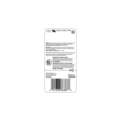 Duracell CR2025 3V Lithium Battery, Child Safety Features, 2 Count Pack, Lithium Coin Battery for Key Fob, Car Remote, Glucose Monitor, 3 Volt Cell