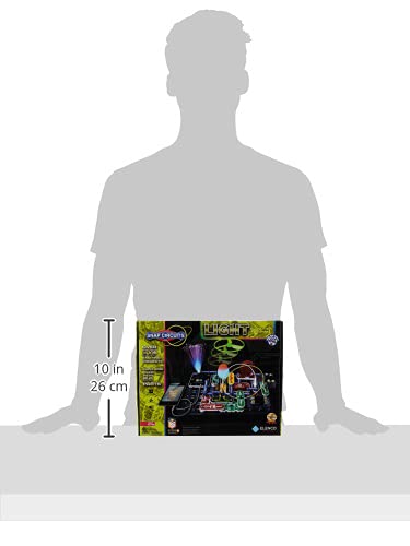 Snap Circuits Light Electronics Exploration Kit | Over 175 Exciting STEM Projects | Full Color Project Manual | 55+ Snap Circuits Parts | STEM Educational Toys for Kids 8+