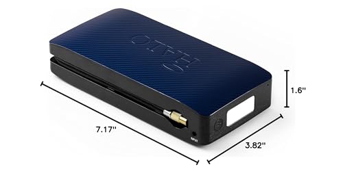 HALO Bolt Air 58830 Portable Car Battery Jump Starter | 100 PSI Air Compressor, 58.8Wh USB Power Bank, Emergency Floodlight & Charger, Jumps Cars SUVs & Trucks, Inflates Tires, TSA Approved — Blue