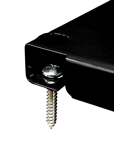 Wall Control Pegboard Organizer 4 ft. Metal Pegboard Standard Tool Storage Kit with Black Toolboard and Black Accessories