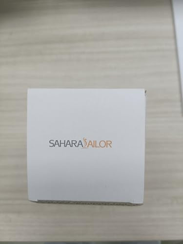 Sahara Sailor Water Bottle 32oz, Durable and Leakproof Water Bottles Motivational with Time Marker, Tritan, BPA Free, Wide Mouth with Easy Clean Brush for Gym, Travel, Home, School, Office (1 Bottle)